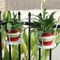 Nordic Style Indoor Wrought Iron Flower Stand Living Room Balcony Floor-standing Plant Rack Modern Minimalist Multi-layer Green Dill Pot Holder