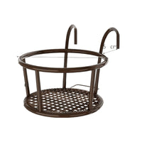 Nordic Style Indoor Wrought Iron Flower Stand Living Room Balcony Floor-standing Plant Rack Modern Minimalist Multi-layer Green Dill Pot Holder