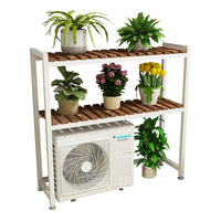 Multi-tier Iron Art Plant Stand for Indoor Living Room Balcony Flower Display Shelf