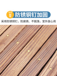 Treated Wood Trellis Wall-Mounted Rose Climbing Frame Balcony Vine Support Retractable Garden Grid Outdoor Bracket
