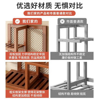 Multi-tier Balcony Flower Stand Living Room Floor-standing Storage Rack Outdoor Garden Plant Pot Holder Indoor Display Shelf