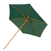 2.0m Patio Umbrella Balcony Umbrella UV Protection Sunshade UPF40+ Solid Wood Frame Outdoor Sun Umbrella