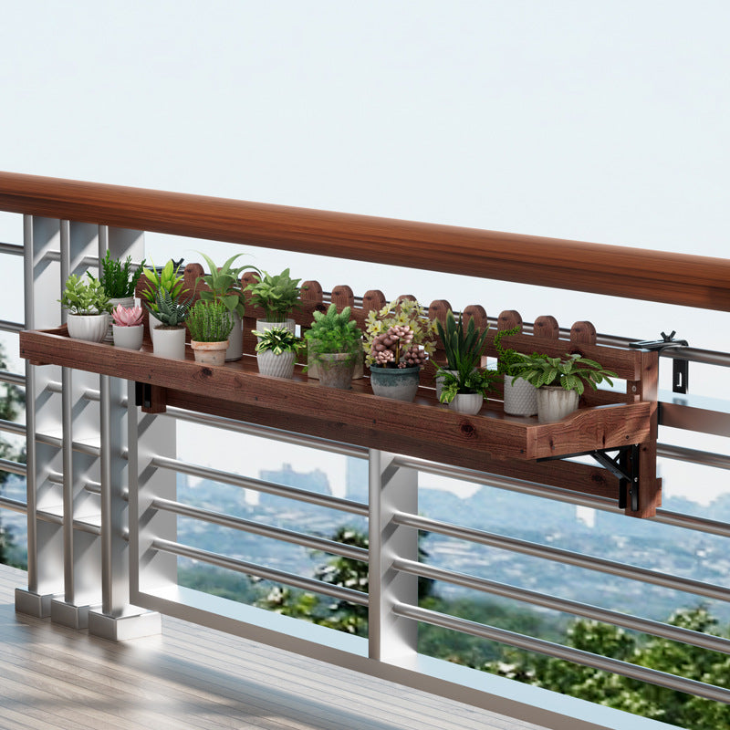 Balcony Floor-Standing Plant Stand Iron Art Flower Pot Holder Indoor Movable Multi-Layer Succulent Display Rack