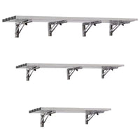 New Stainless Steel Folding Flower Stand Balcony Indoor Multi-functional Storage Rack Outdoor Courtyard Succulent Widened Plant Shelf