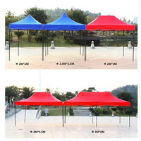 Large Outdoor Sun Umbrella Canopy Folding Tent for Commercial Use, Patio, and Stalls