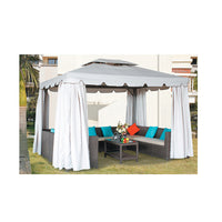 Outdoor Patio Large Roman Tent Car Stall Rain Shelter Advertising Leisure Canopy