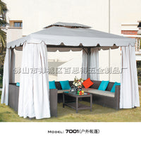 Outdoor Patio Large Roman Tent Car Stall Rain Shelter Advertising Leisure Canopy
