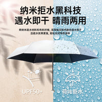 Mini Pocket Capsule Umbrella for Women, Foldable Sun and Rain Umbrella, High-End UV Protection Sunshade