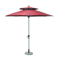 Outdoor Commercial Patio Umbrella Garden Terrace Beach Sunshade Roman Umbrella