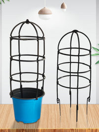 Plastic Plant Support Trellis for Climbing Vines, Potted Flowers, Clematis, and Balcony Plants