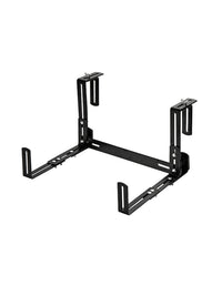 Adjustable Balcony Railing Hook Flower Pot Hanging Rack Outdoor Iron Art Plant Stand Window Sill Shelf