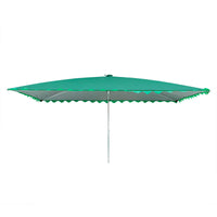 Outdoor Rectangular Sun Shade Umbrella Canopy for Patio Market Stall, Heavy-Duty Foldable UV Protection Garden Umbrella