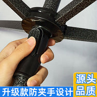 Outdoor Sunshade Umbrella Large Commercial Square Umbrella for Stalls Advertising Patio Sun Umbrella with Base