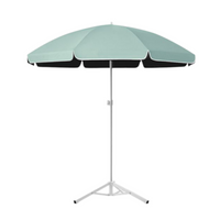 Commercial Outdoor Patio Umbrella with Black Glue Coating for Sun Protection and UV Resistance, Durable for Camping and Yard Use