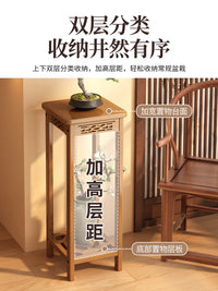 Multi-tier Solid Wood Plant Stand for Living Room Balcony Indoor Flower Pot Rack New Chinese Style Floor-standing Shelf