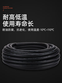 High-Pressure Fuel Hose for Automotive Gasoline and Diesel Engines - Heat Resistant Rubber Fuel Line for EFI Systems
