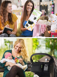 Baby Stroller Organizer Bag Large Capacity Multi-functional Storage Mummy Bag Waterproof Lightweight for Outings