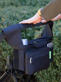 Baby Stroller Organizer Bag Large Capacity Multi-functional Storage Mummy Bag Waterproof Lightweight for Outings