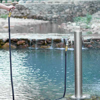 Outdoor Garden Yard Anti-freeze Faucet 1-in-2-out Washing Machine All-copper Dual-use Tap