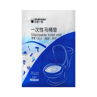Hotel Disposable Toilet Seat Covers Travel Portable Waterproof Non-Woven Toilet Pads for Home Use