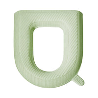 Waterproof EVA Toilet Seat Cover Washable All-Season Antibacterial Thickened Adhesive Ring