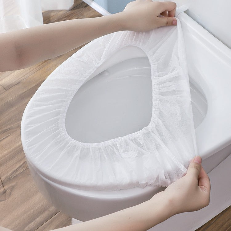 Disposable Toilet Seat Covers for Travel, Hotel, and Business Trips - Portable and Hygienic