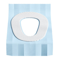 Disposable Toilet Seat Covers Thickened Travel Portable Adhesive Full Coverage Toilet Mat for Outdoor Use