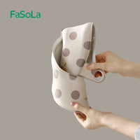 FaSoLa Waterproof Toilet Seat Cushion for All Seasons - U-shaped Home Toilet Pad with Adhesive Backing