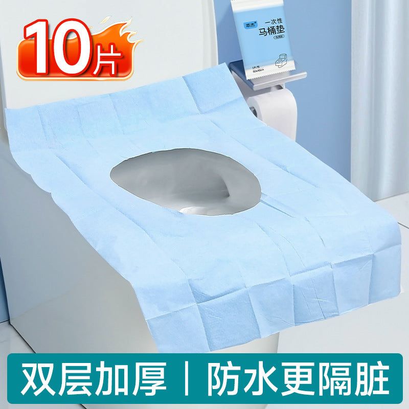 Disposable Toilet Seat Covers Waterproof Toilet Seat Pads for Pregnant Women Travel Essentials