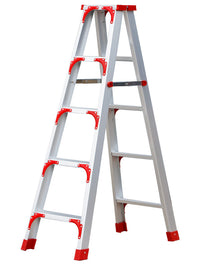 Folding Telescopic Aluminum Alloy Ladder for Home Use, Multi-functional A-Frame Ladder, 5-Step and 6-Step High Ladder