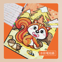 Jermey Thick White Cardstock Art Paper for Markers and Acrylics, Drawing and Craft Paper for Kids, Hand-copied Report Paper