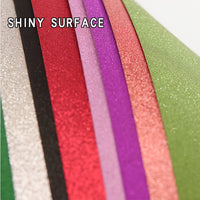 A5 Glitter Cardstock for DIY Kids' Paper Cutting and Origami, Kindergarten Craft Supplies, 250gsm Frosted Shimmer Hard Card Paper