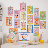 30-Pack "Everything Easy" Postcards Decorative Cards for Handwritten Messages Dorm Wall Decor Posters