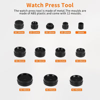 Watch Back Press Tool Kit, Desktop Watch Repair Tool, Mechanical Quartz Watch Battery Replacement Tool