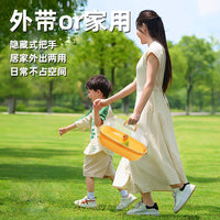 Portable Parrot Bird Cage Carrier, Transparent Lightweight Pet Travel Cage for Small Birds