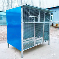 Galvanized Pigeon Cage Assembly Pigeon Loft Breeding Racing Pigeon Chicken Rabbit Cage Indoor Outdoor Rooftop Universal