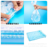 Disposable Pet Cage Tray Liners with Elastic Band for Bird Cages, Parrot Waste Collection Film Covers