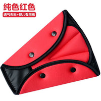Kids Car Seat Belt Adjuster Triangle Fixator Anti-Neck Chafing Device for Children Safety