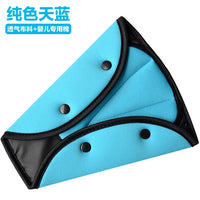 Kids Car Seat Belt Adjuster Triangle Fixator Anti-Neck Chafing Device for Children Safety
