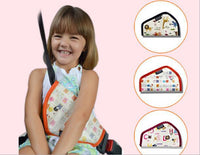 Car Seat Belt Adjuster for Kids, Anti-Choke Neck Protector Shoulder Pad, Safety Strap Positioner for Children