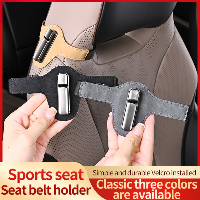 Car Seat Belt Adjuster for Kids and Pregnant Women, Anti-Choke and Anti-Belly Pressure Safety Clip