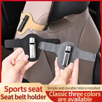 Car Seat Belt Adjuster for Kids and Pregnant Women, Anti-Choke and Anti-Belly Pressure Safety Clip
