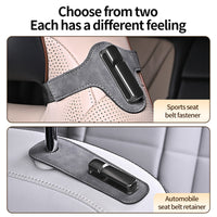 Car Seat Belt Adjuster for Kids and Pregnant Women, Anti-Choke and Anti-Belly Pressure Safety Clip