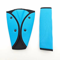 Car Seat Belt Shoulder Pad Protector Universal Seatbelt Adjuster for Kids Comfortable Anti-Choke Neck Fixator