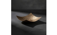 Hammered Tray Handcrafted Aluminum Tray Elegant Decorative Bowl for Living Room
