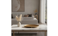 Boat-Shaped Tray Textured Hammered Metal Tray Sculptural Centerpiece Bowl for Home Stylists