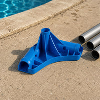 Pool Frame Corner Connector Curved Base Corner Support Bracket Ribbed Pool Frame Joint Connector