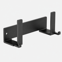 Pot Lid Rack, Cutting Board Holder & Chopping Board Storage, Carbon Steel Wall Mounted Lid Organiser, No Drill Installation Kitchen Organiser Rack