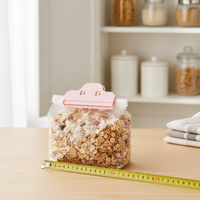 Food Bag Sealing Clips for Snacks and Kitchen Storage, Large Plastic Moisture-Proof Sealers