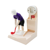 Standing Golfer Bottle Opener Built-in Golf-Themed Bottle Opener Compact Golfer Figurine Sturdy for Golfers, Office Desk